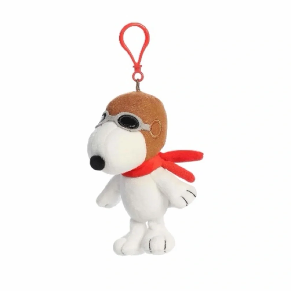 Adorable Peanuts Flying Ace Clip On Plush NWT